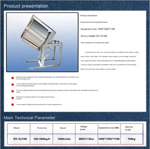 Shaqima เครื่องผสมน้ำตาลแบบลูกบอลประสิทธิภาพสูงเครื่องผสมเริ่มยกใหม่ - Product Image 6
