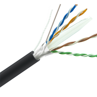 Cat5 Cat6 Cat7 UTP Cable BC/CCA/CCAG 23AWG Lan Cable de red