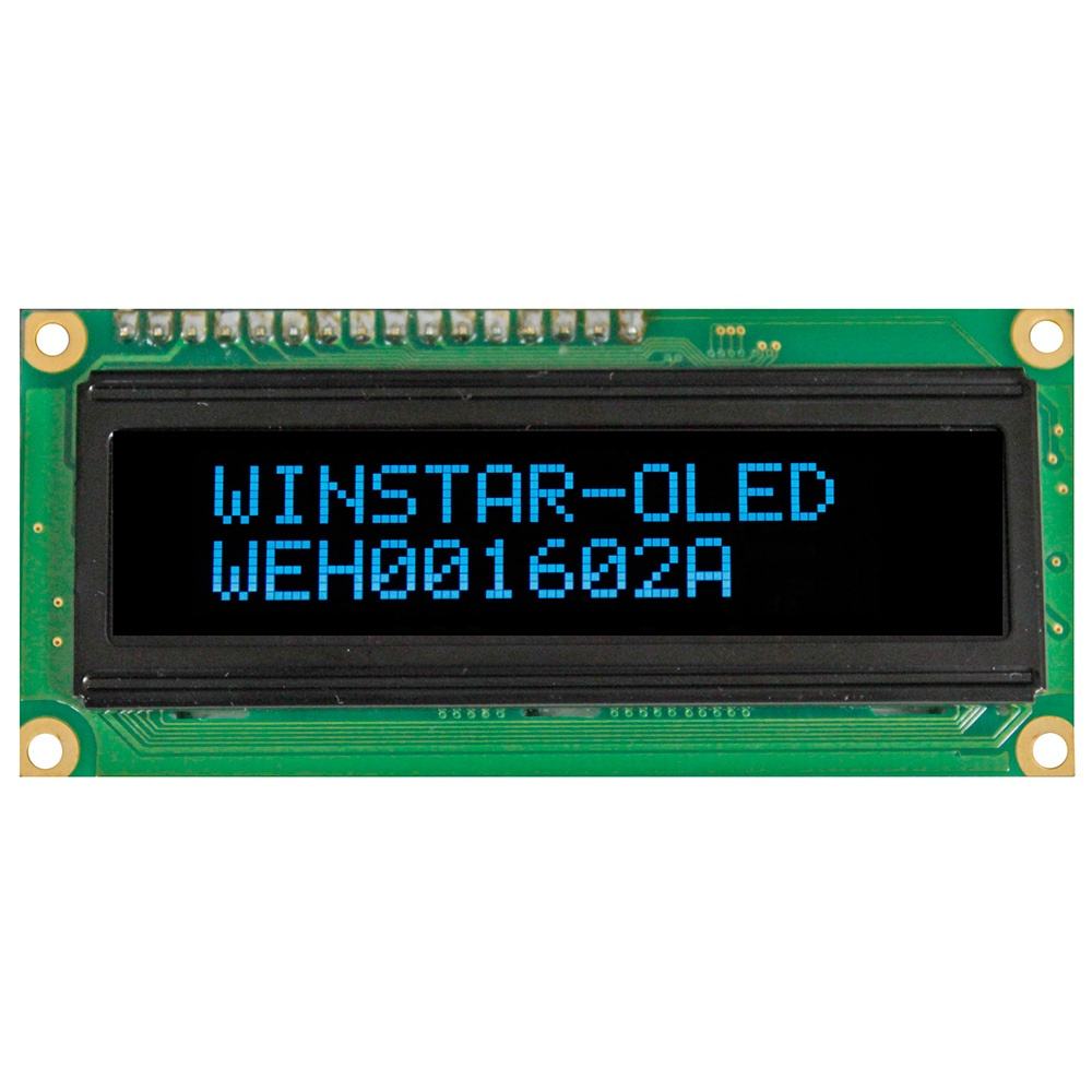 1602A-OLED1602パネル16x2文字lcd ICモジュールディスプレイ5V3.3V 80X