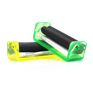 Gunter Negozio di Fumo di Sigaretta 70 millimetri Mini Rullo A Pelo di Plastica Trasparente Cigar Rolling Tabacco Macchina - Product Image 2