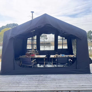 Carpa Inflable de Algodón TC de 8 <span class=keywords><strong>Metros</strong></span> Cuadrados, con Múltiples Ventanas, Transpirable, con Temperatura Constante, Carpa de Lujo para Acampar al Aire Libre - Product Image 2