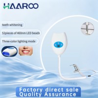 Lampe blanchissante dentaire à lumière froide HAAROO MBY-11 52 LED, dispositif à pince, professionnelle, haute puissance, pour clinique et usage domestique, éclaircissement des dents