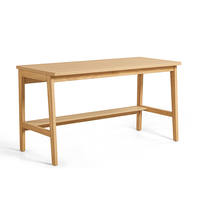 Table longue contre le mur, table étroite, bureau rectangulaire, bureau pour deux personnes