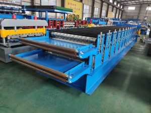 Customized Cold Bending <strong>Machine</strong> IBR Corrugated <strong>CNC</strong> Double Layer Roll <strong>Forming</strong> Equipment <strong>Tile</strong> Roof Making Machinery - Product Image 6