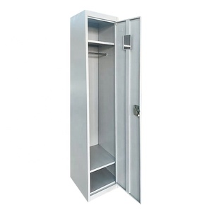 Оптовая продажа, одноуровневый стальной шкаф для хранения, новый школьный больничный шкаф, металлический материал, регулируемый для тренажерного зала - Product Image 5