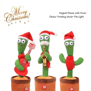 Juguete <span class=keywords><strong>de</strong></span> Peluche <span class=keywords><strong>de</strong></span> Cactus Bailarín y Hablador con Acabado Lavado Súper Suave, Repite Canciones y Habla, Juguete <span class=keywords><strong>de</strong></span> Peluche <span class=keywords><strong>para</strong></span> Bebés y Adultos - Product Image 3