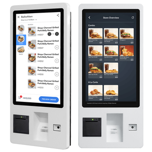 <b>Wall</b> Mounted Touch Screen Kiosk 23.6 27 32 Inch Checkout Self-service Grocery Store Sk-21.5a Self-service - Product Image 5