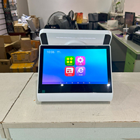 Terminal de Pago con Pantalla Táctil de 11.6 Pulgadas, Terminal de Pago con Código QR, Lector de Tarjetas NFC con Código QR para Android, para Tiendas Minoristas