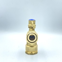 Custom Wholesale Low Price 1/2 3/4 1 1 1/4 1 1/2 1 3/4 2 Inch High Pressure Operated Ball Lockable Water Meter Brass Ball Valve