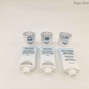 Tubo Super Ovalado de 35ml 50ml 60ml con Cabezal de Bomba Plateado y Tapa Plateada, Envase Personalizado para Protector Solar, Tubo para Bloqueador Solar - Product Image 6