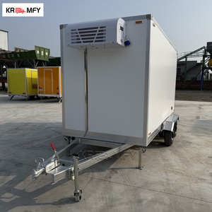 Remorque frigorifique pour le transport de viande fraîche (bœuf, porc, agneau) avec système de rail de suspension pour carcasses - Product Image 5