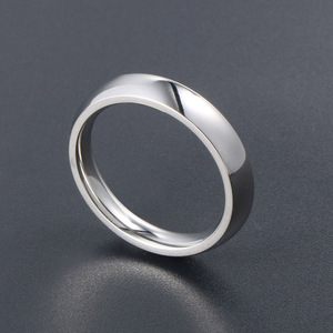Titanium Steel Minimalist <b>Couple</b> <b>Rings</b> Unisex Daily Wear SA766 - Product Image 3