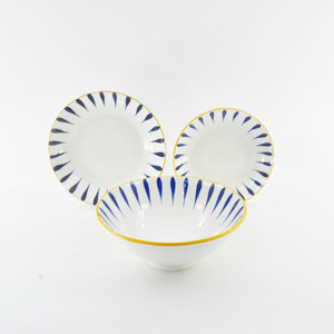 Muestra de <span class=keywords><strong>12</strong></span> piezas disponible Juego de comedor de porcelana de cocina de cerámica <span class=keywords><strong>Vajilla</strong></span> de restaurante - Product Image 6