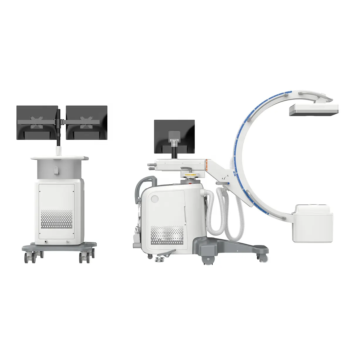 X ışını dijital c kol floroskopi makinesi anjiyograf film tıbbi x-ray DSA sistemi