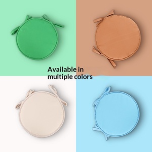 Household <strong>Round</strong> Thickened Sponge <strong>Cushion</strong> Chair Strap Simple Fabric Dining Chair <strong>Stool</strong> <strong>Cushion</strong> Fat <strong>Cushion</strong> Indoor/Outdoor - Product Image 5