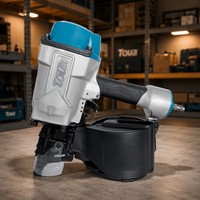 Pistolet à clous pneumatique industriel Toua CN70 de qualité professionnelle, corps en aluminium personnalisable OEM pour charpente pneumatique