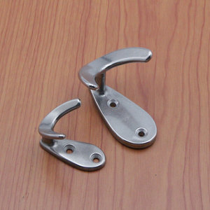 ตะขอเกี่ยวคู่สแตนเลส Xin Jieliang รุ่น HFZ27-6580 ตะขอเกี่ยวแบบลื่น สำหรับเสื้อผ้า กระเป๋าเครื่องมือ อุปกรณ์ฮาร์ดแวร์ - Product Image 2