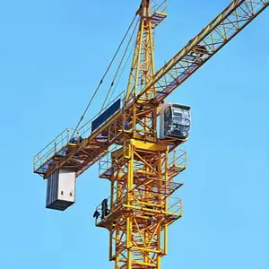 Turmkran 60 Meter Größen 6015A-8S flacher Turmkran zum Verkauf