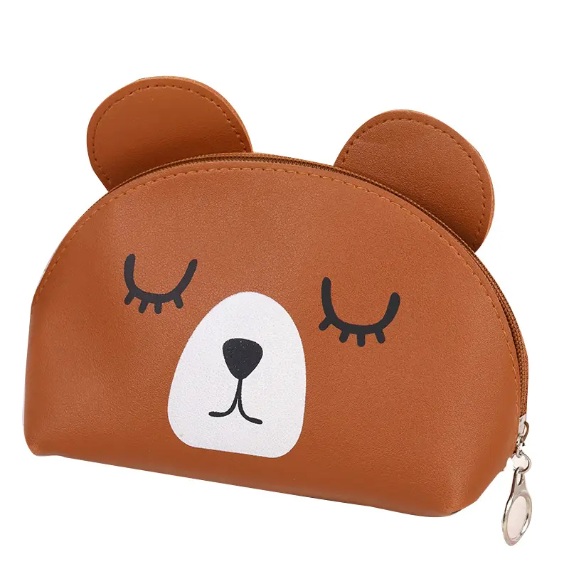 Cute Cartoon Cosmetic Bag Gift Idea for Girls Women, Cute Puppy Travel Makeup Bag Amazing Loved Beautiful Kind Makeup Bag