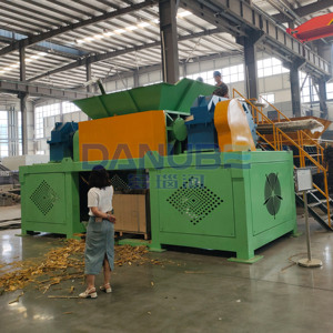 Heavy-Duty Aluminum Waste Double Shaft Shredder Aircraft Aluminum Alloy <b>shredding</b> Machine - Product Image 4