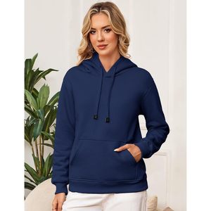 Sudadera con Capucha para Mujer, Forrada de Sherpa, Cálida para Invierno, con Bolsillos, 420gsm - Product Image 3