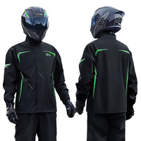 Combinaison de pluie pour moto, style homme, spéciale livreur, pour adulte, hiver, sport, modèle imperméable intégral