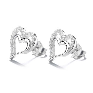 Boucles <span class=keywords><strong>d</strong></span>'oreilles en forme <span class=keywords><strong>d</strong></span>'éléphant, à la mode, 925, bijoux en <span class=keywords><strong>argent</strong></span> Sterling CZ, fermoir papillon, nouveauté - Product Image 3