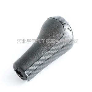 Pommeau de levier de vitesse en fibre de carbone Bmw, accessoire de voiture pour transmission manuelle à 6 vitesses - Product Image 5