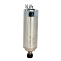 Fraiseuse CNC à grande vitesse 24000 tr/min, 220V/380V monophasée, refroidie par eau, avec mandrin ER20 et efficacité IE2
