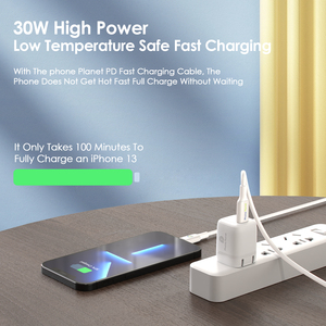 US Plug Baixa Temperatura Seguro Carregamento Rápido 90 graus Folding Plug PD30W GaN Gálio Nitreto Adaptador De Alimentação - Product Image 4