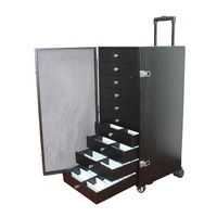 Étui de présentation de lunettes de luxe, chariot personnalisé, valise pour lunettes, armoire de présentation de lunettes de soleil