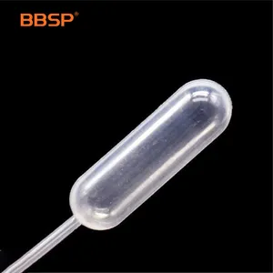 BBSP LAB-Pipeta pastoral de transferencia médica, 1ml, 2ml, 3ml, de plástico desechable