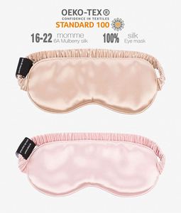 Wholesale Custom Logo 100% Mulberry Silk Eye Soft Breathable European Style Night Sleep Mask Set - Product Image 1