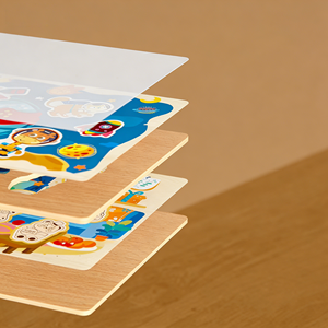 Giocattolo Educativo in Legno, Puzzle <span class=keywords><strong>per</strong></span> <span class=keywords><strong>Bambini</strong></span> <span class=keywords><strong>per</strong></span> l'Apprendimento Precoce e lo Sviluppo Cognitivo 2-4 <span class=keywords><strong>Anni</strong></span>, Giochi di Puzzle con Pioli - Product Image 4