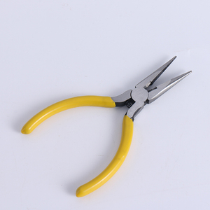 คีมจมูกยาวขนาดเล็ก5นิ้วคีมบีบมือ DIY สำหรับใช้ในบ้านคีมปลายแหลมแบบไม่ลื่น - Product Image 2