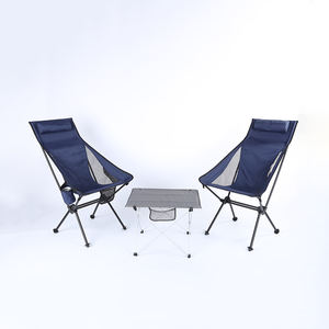 Chaise longue pliante portable moderne <span class=keywords><strong>de</strong></span> haute qualité pour l'extérieur, durable, dossier haut, barres parallèles, design en métal imperméable, meubles - Product Image 6