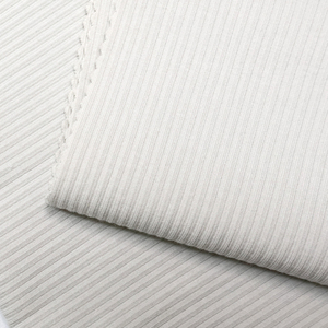 380gsm 4x4 xương sườn cotton hữu cơ sinh thái thân thiện 4x4 xương sườn căng phương thức mềm mại & êm ái cho áo vải - Product Image 3