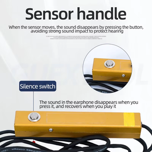 EXUAN F999L Détecteur électronique de fuites haute précision pour conduites d'eau et pipelines souterrains, usage industriel intelligent, batterie 9V - Product Image 3