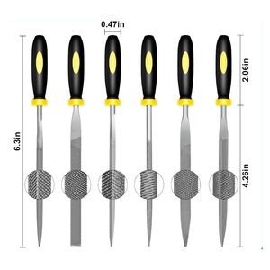 Bền đa-rasp tam giác kim gỗ tập tin thiết lập công cụ tay sắt công cụ cho chế biến gỗ cho Diy dự án - Product Image 4
