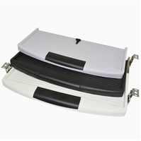 Support de clavier moderne pour bureau à domicile/bureau informatique avec support de souris et kit de rail coulissant