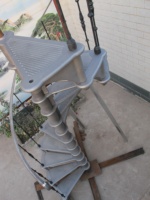 Gusseisen treppe Design, Outdoor-Wendeltreppe Kits