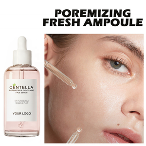 Etiqueta privada coreana sal Rosa Facial <span class=keywords><strong>Centella</strong></span> <span class=keywords><strong>asiática</strong></span> ampolla Suero Calmante Poremizing para piel grasa y mixta - Product Image 3