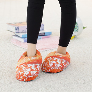 Pantuflas Kawaii con Forma de Pan Tostado, Pantuflas Suaves para el Hogar, Pantuflas con Forma de Comida, Pantuflas para Dormitorio, Pantuflas de Interior - Product Image 4