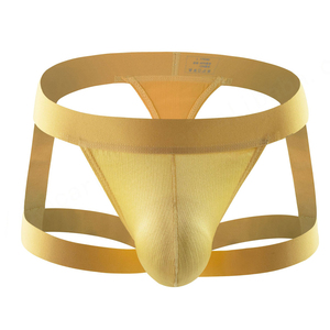 Diseño personalizado 85% nylon 15% spandex suspensorio cintura baja alta elasticidad transpirable Atlético hombres con suspensorio - Product Image 4