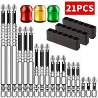 Jeu de tournevis à chocs magnétiques universels de 23 mm, qualité DIY, acier inoxydable avec poignée en plastique