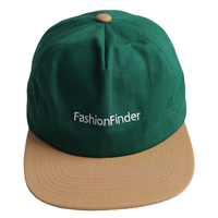 Nuevo tipo Low Moq Mujeres Unstructure Cotton Sports 5 Panel Green Color Cotton Dad Snapback Baseball Dad Hat