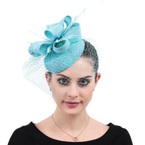 Voile de mariée, coiffe, <span class=keywords><strong>petit</strong></span> chapeau haut de forme, cheongsam vintage, chapeau de mode pour femmes, fascinateurs et chapeaux de mariage - Product Image 5
