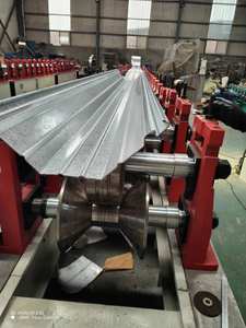 Ranura de bajada de canalón de agua 365 automática de alta calidad de fabricación para máquina de línea de formación de rollo en frío de invernadero - Product Image 2