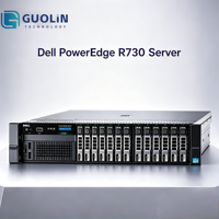 Serveur en rack Dell PowerEdge R730 2U d'origine, double processeur Intel Xeon E5-2600 V4, RAM DDR4, serveur d'entreprise pour centre de données