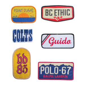 Écusson brodé en 3D personnalisé insigne tissé à <span class=keywords><strong>coudre</strong></span> sur Velcro adhésif à repasser sur la conception de logo pour vêtements chapeaux sacs porte-clés colliers pour animaux de compagnie - Product Image 2